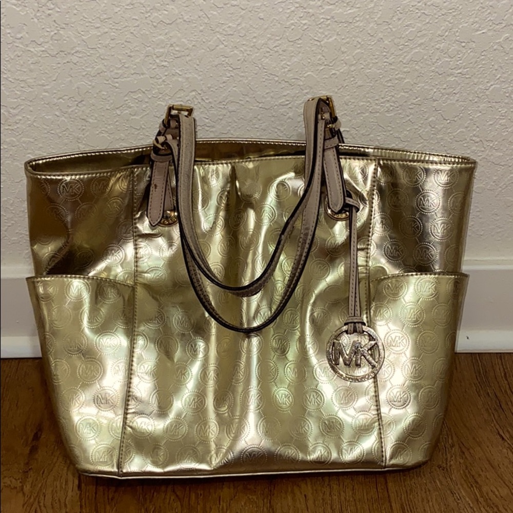 Michael Kors metallic bag